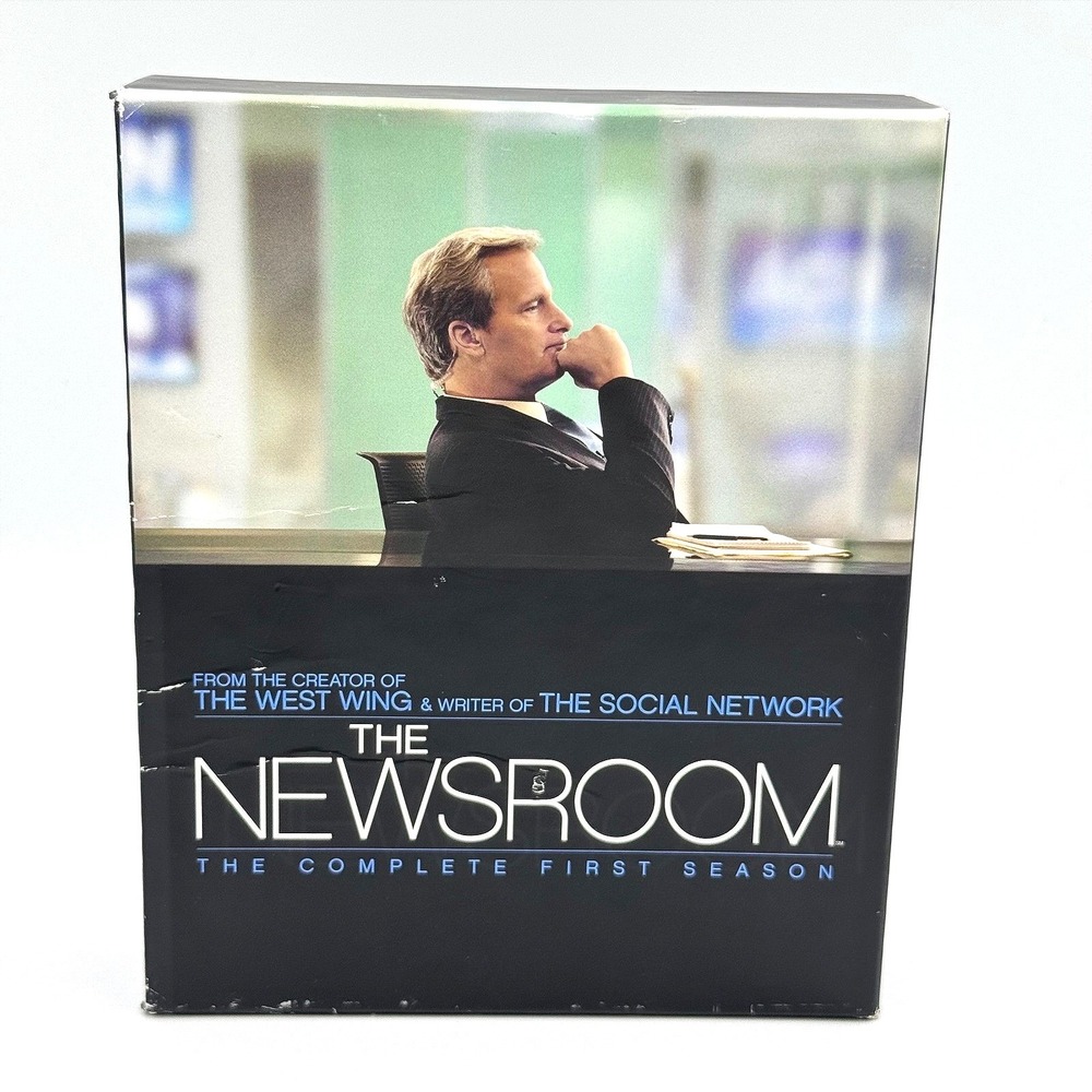 HBO The Newsroom Complete First Season Blu-ray DVD 6-Disc Set Tested